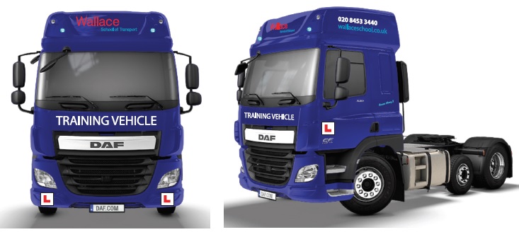 Pass your HGV driving test in our brand new truck!